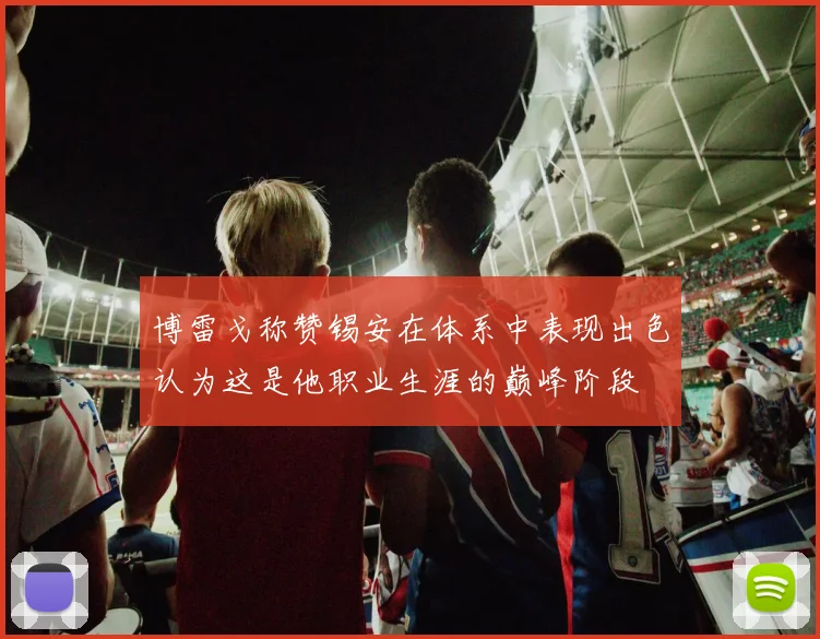 博雷戈称赞锡安在体系中表现出色认为这是他职业生涯的巅峰阶段